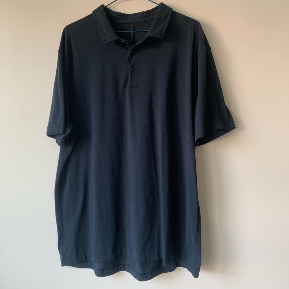 lululemon athletica Navy Polo Shirt Size XXL